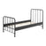 Vipack Bronxx Eenpersoonsbed 90 x 200 cm - Zwart