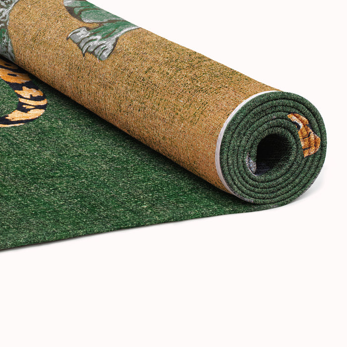 Louis de Poortere Pop Vloerkleed 100 x 140 cm - Green On Fire