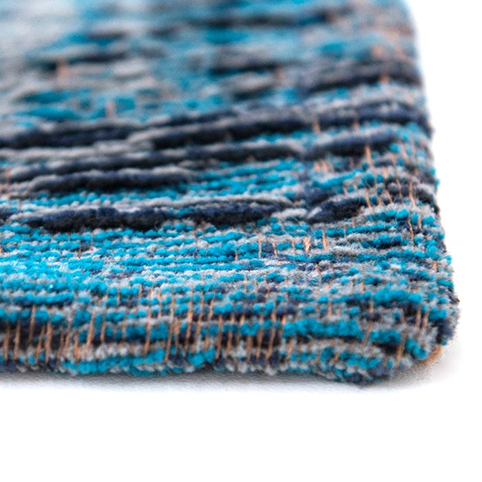 Louis de Poortere Medallion Fading World Vloerkleed 240 x 340 cm - Grey Turquoise