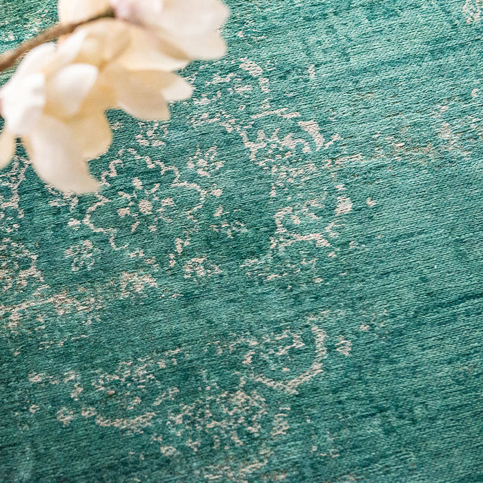 Louis de Poortere Medallion Fading World Vloerkleed 240 x 340 cm - Jade