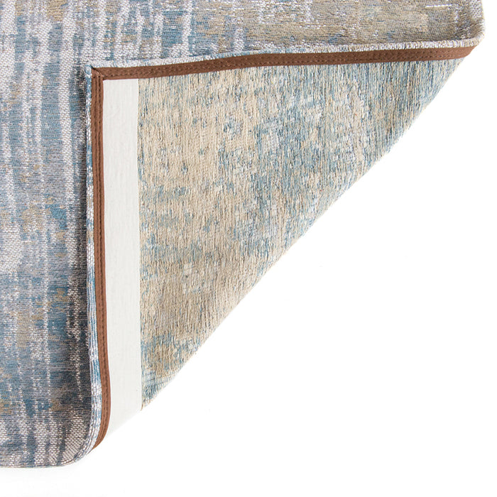 Louis de Poortere Streaks Runner Vloerkleed 80 x 250 cm - Long Island Blue