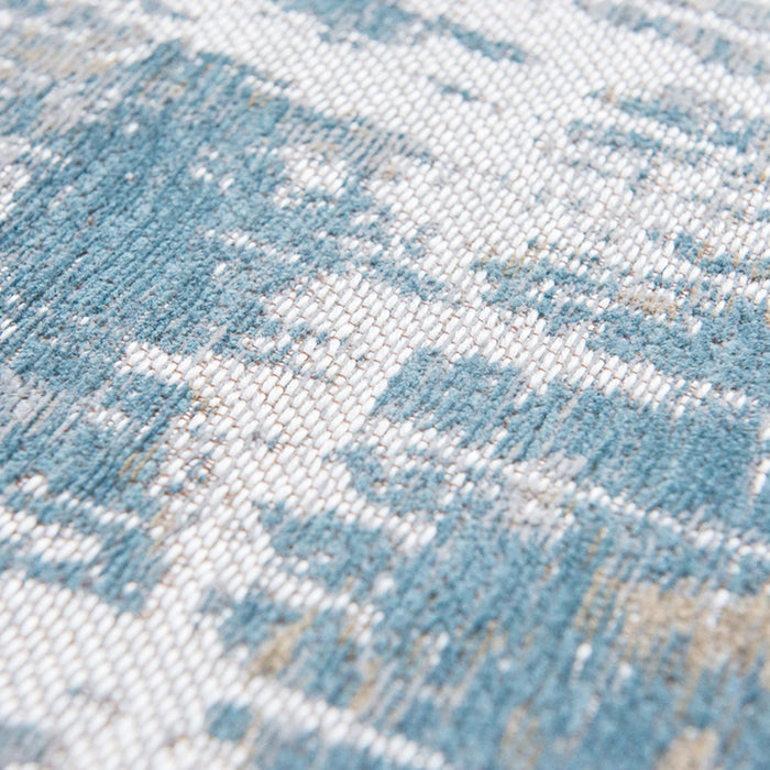 Louis de Poortere Streaks Vloerkleed 140 x 200 cm - Long Island Blue