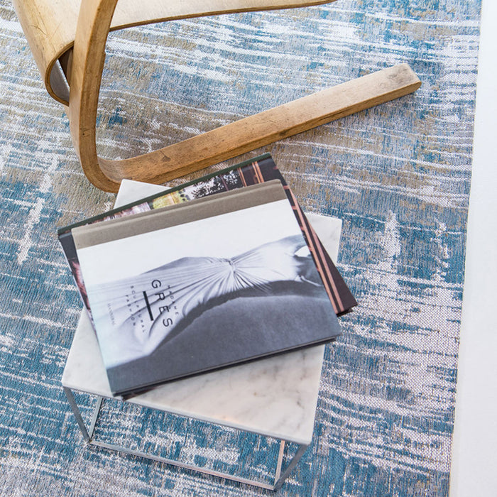 Louis de Poortere Streaks Vloerkleed 280 x 390 cm - Long Island Blue