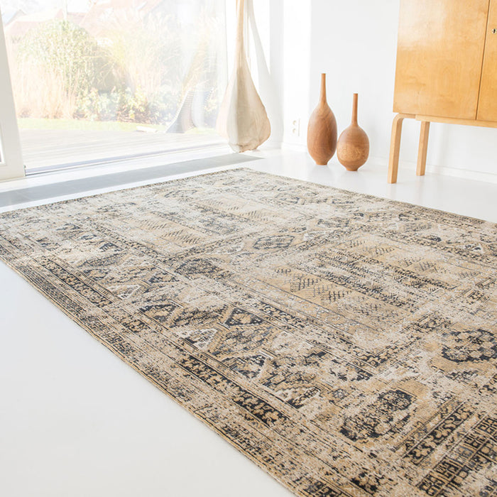 Louis de Poortere Hadschlu Vloerkleed 280 x 390 cm - Agha Old Gold