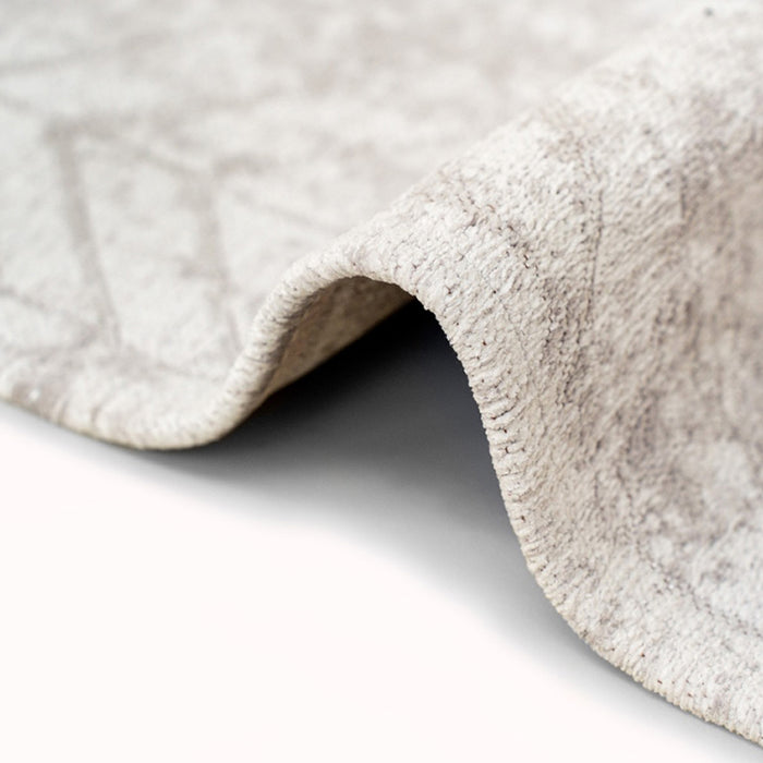 Louis de Poortere Jacob's Ladder Runner Vloerkleed 80 x 250 cm - White Plains