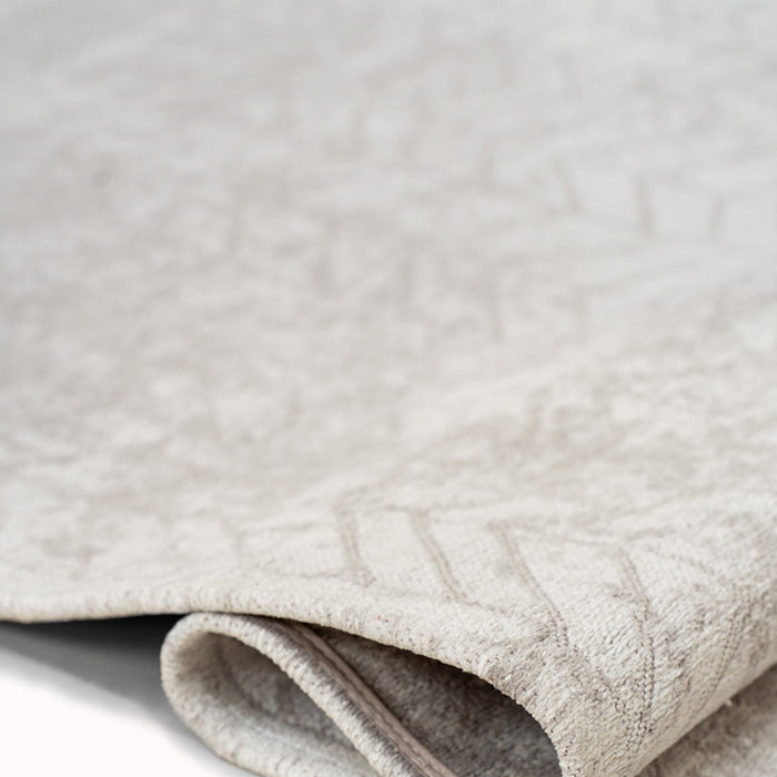 Louis de Poortere Jacob's Ladder Runner Vloerkleed 80 x 250 cm - White Plains