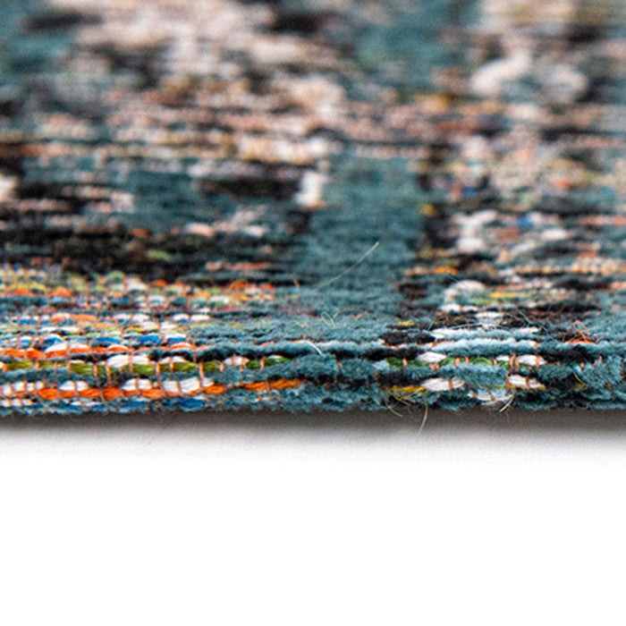 Louis de Poortere Kilim Vloerkleed 140 x 200 cm - Zemmuri Blue