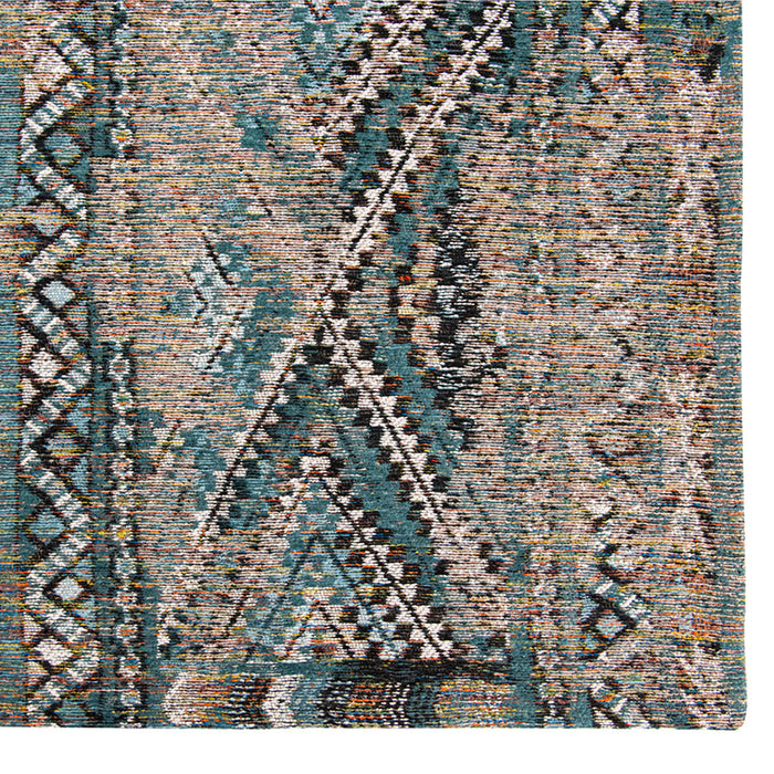 Louis de Poortere Kilim Vloerkleed 170 x 240 cm - Zemmuri Blue