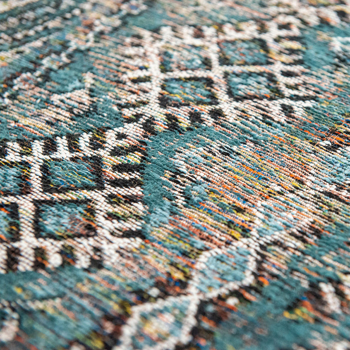 Louis de Poortere Kilim Vloerkleed 170 x 240 cm - Zemmuri Blue