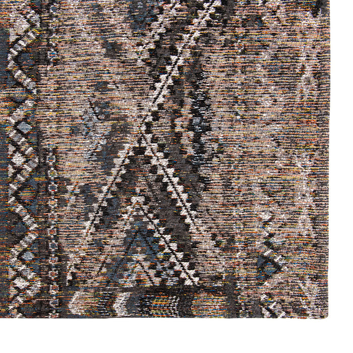 Louis de Poortere Kilim Vloerkleed 170 x 240 cm - Black Rabat