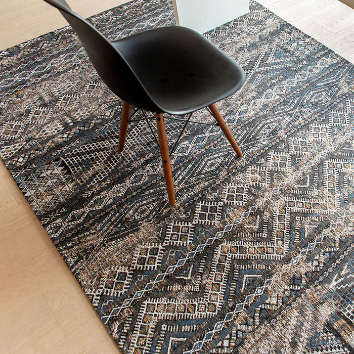 Louis de Poortere Kilim Vloerkleed 240 x 340 cm - Black Rabat
