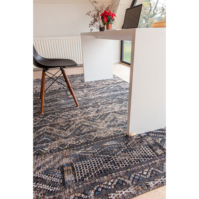 Louis de Poortere Kilim Vloerkleed 280 x 390 cm - Black Rabat
