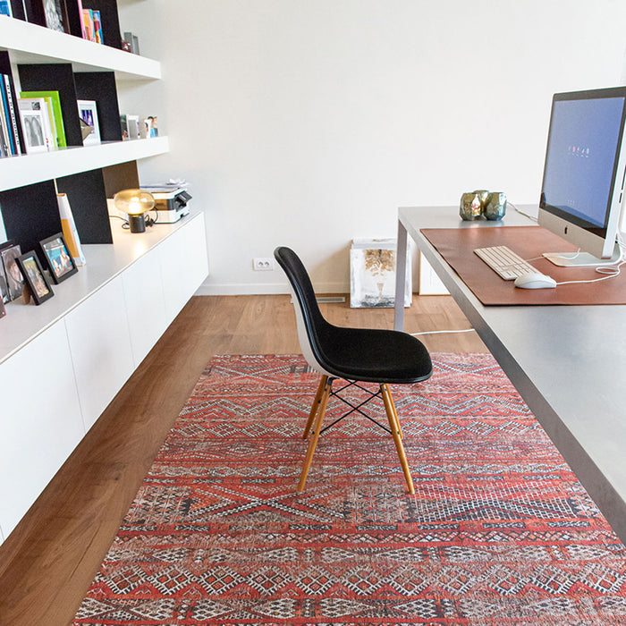 Louis de Poortere Kilim Vloerkleed 140 x 200 cm - Fez Red