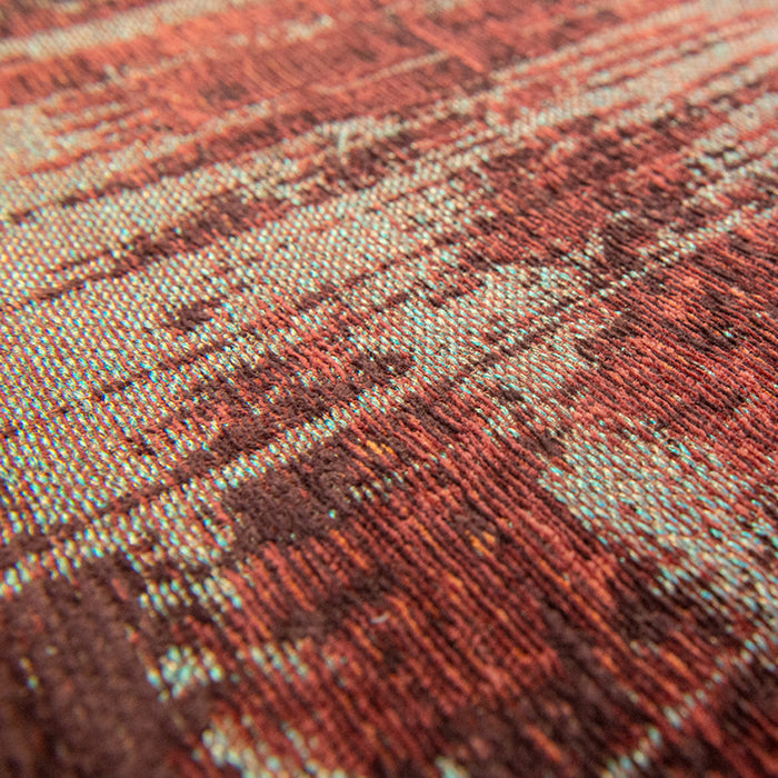 Louis de Poortere Streaks Vloerkleed Ø 140 cm - Nassau Red