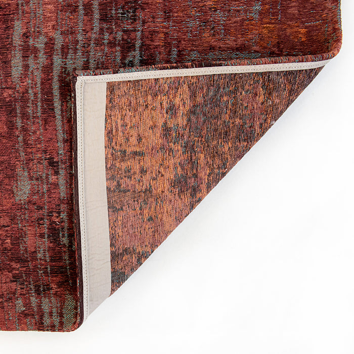 Louis de Poortere Streaks Vloerkleed 240 x 340 cm - Nassau Red