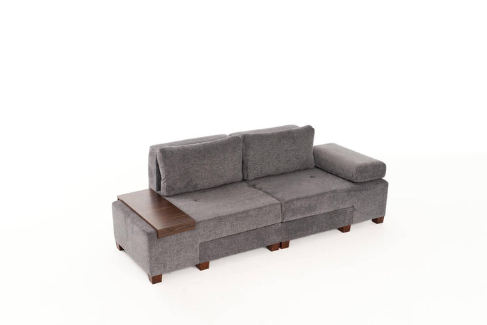 Kalune Design 3-zitsslaapbank Perenna chenille