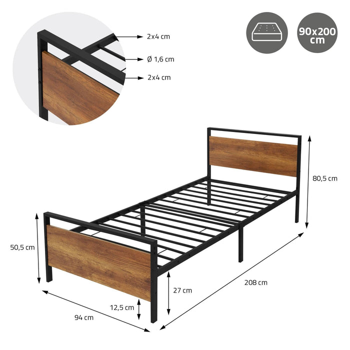 ECD Germany Bedframe Randy