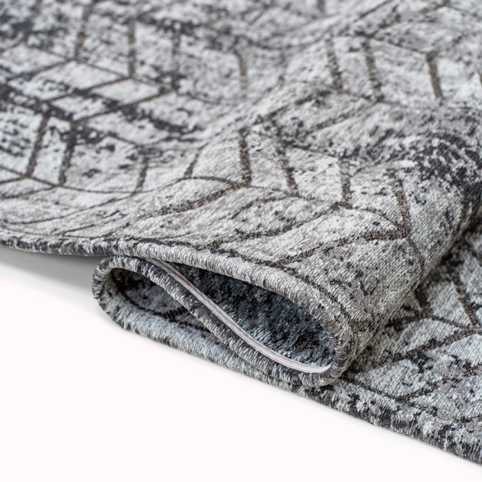 Louis de Poortere Jacob's Ladder Vloerkleed 80 x 150 cm - Harlem Contrast