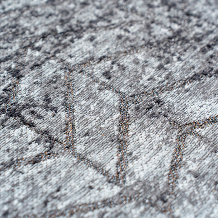 Louis de Poortere Jacob's Ladder Vloerkleed Ø 140 cm - Harlem Contrast