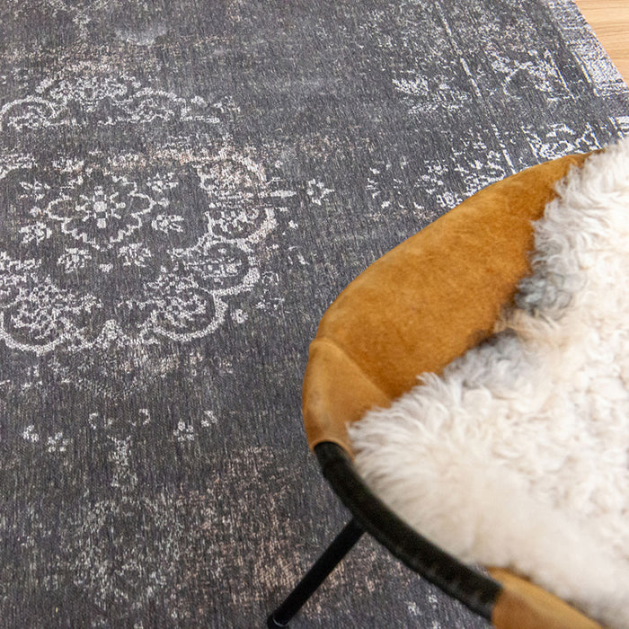 Louis de Poortere Medallion Fading World Vloerkleed 240 x 340 cm - Stone