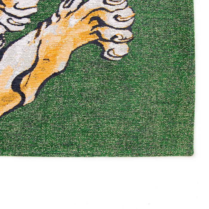 Louis de Poortere Pop Vloerkleed 200 x 280 cm - Green On Fire