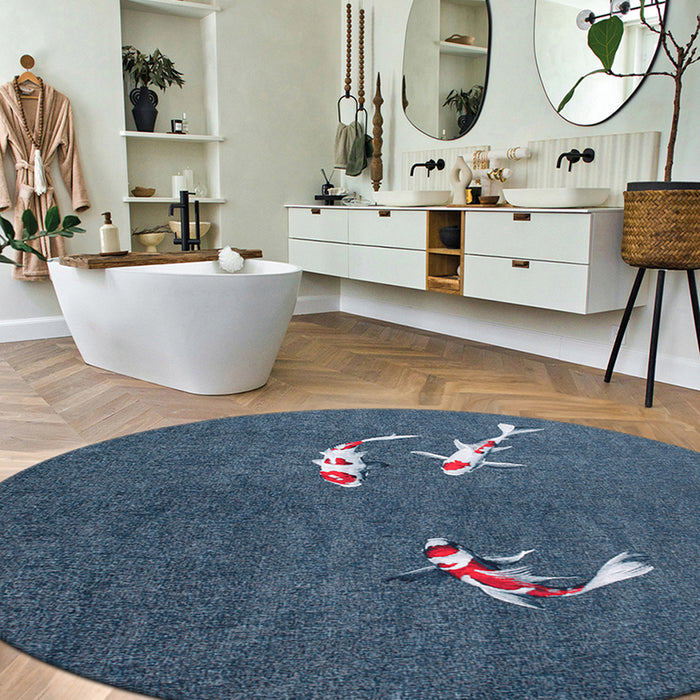 Louis de Poortere Pop Vloerkleed Ø 240 cm - Japanese Pond