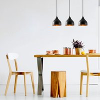 Asir | Kroonluchter | Zwart | 68 x 18 x 114 cm