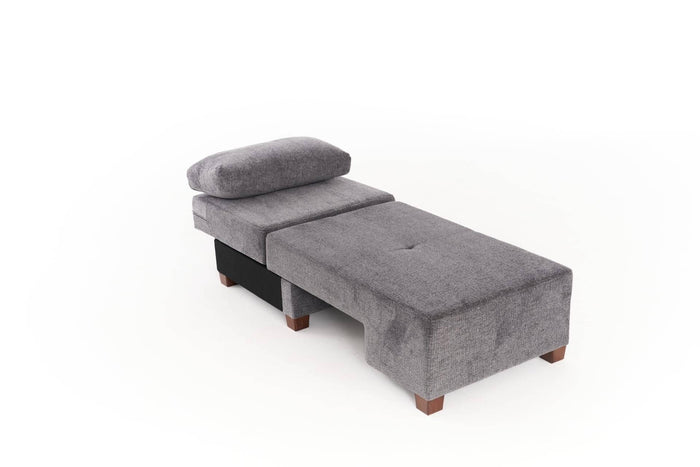 Kalune Design 3-zitsslaapbank Perenna chenille