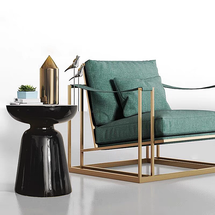 Fine Asianliving Keramische Kruk Zwart Handgemaakt -