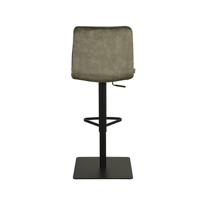 LABEL51 - Barkruk Juul - Hunter Velours - Zwart Metaal