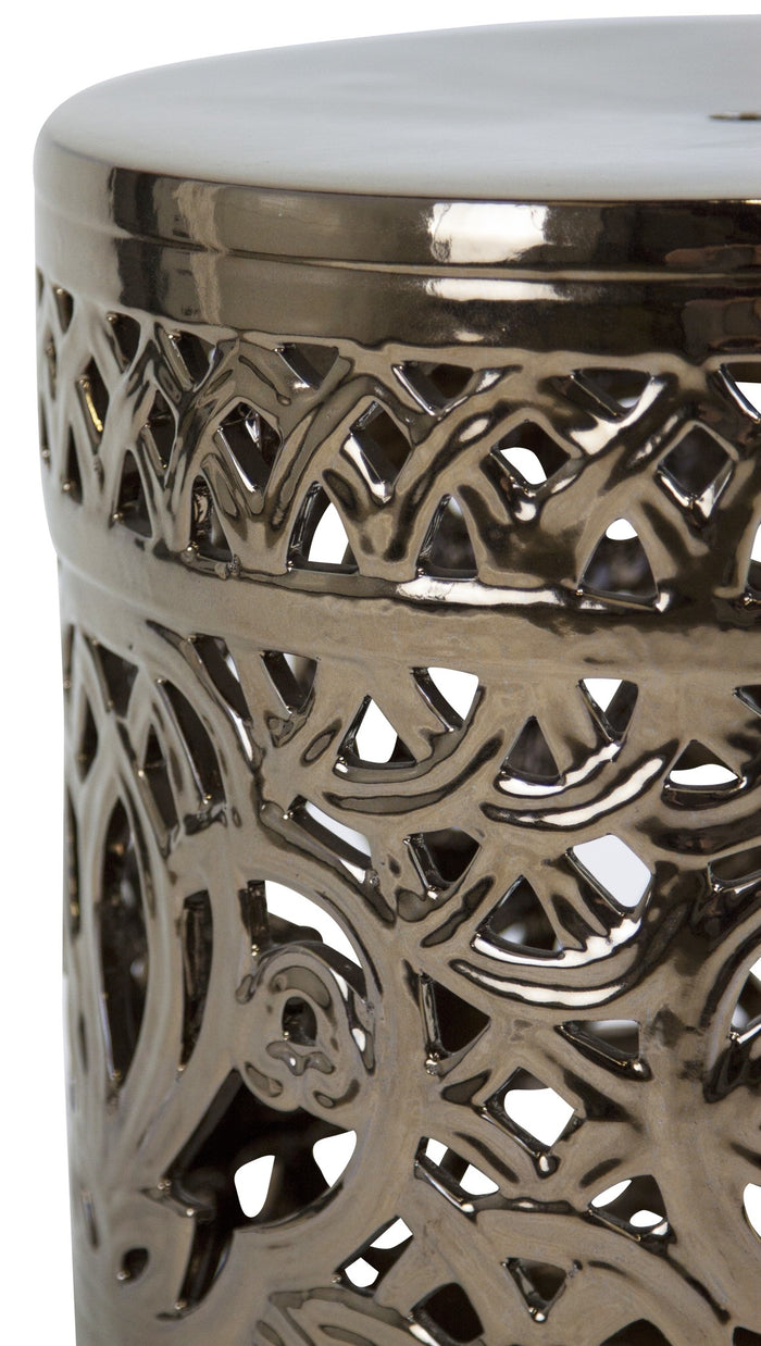 Fine Asianliving Keramische Kruk Keramiek Stoel