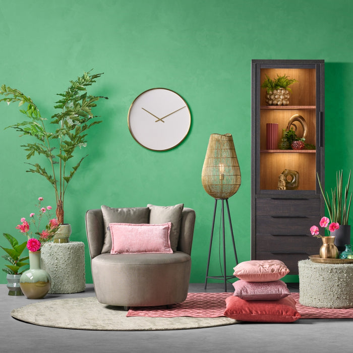 Poef Fano - Katoen - 40x46x40cm (BxHxD)