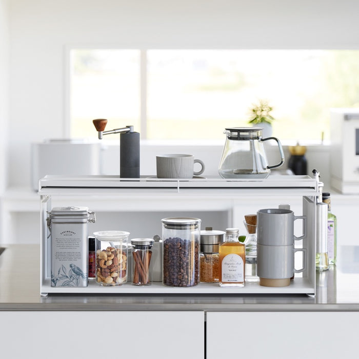 Yamazaki Aanrecht Organizer - Tower - Wit