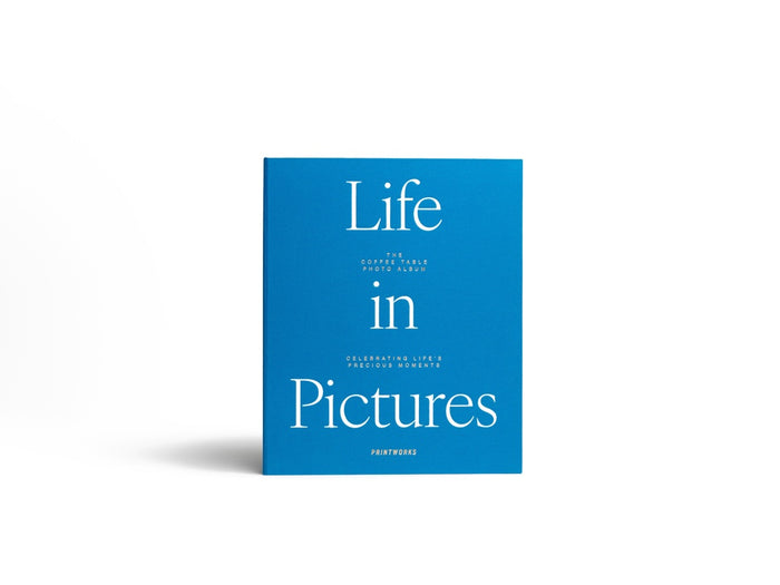 Printworks Fotoalbum - Life in Pictures - Blauw