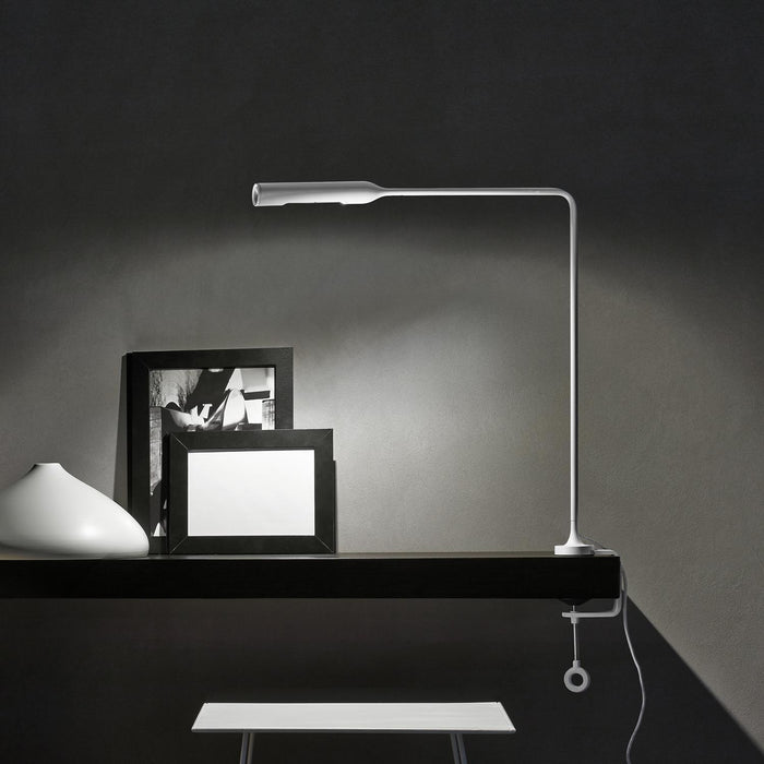 Flo Clamp klemlamp LED 2700K metallic brons