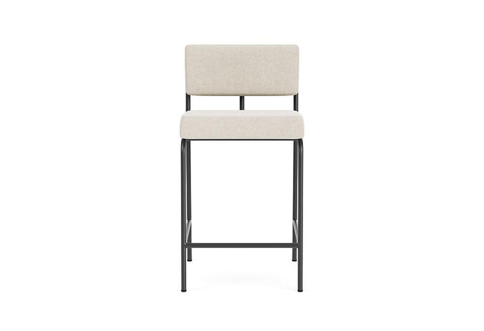 FÉST Monday barkruk 65 zwart Sydney 22 beige