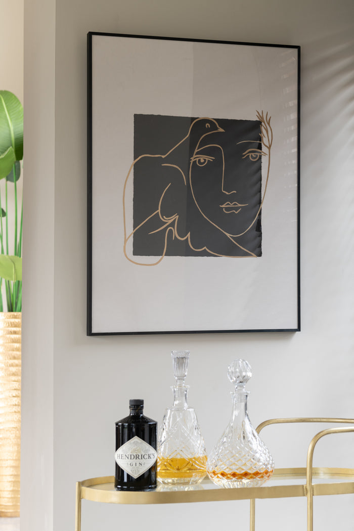 J-Line karaf Survey - decanteerkaraf - glas - transparant