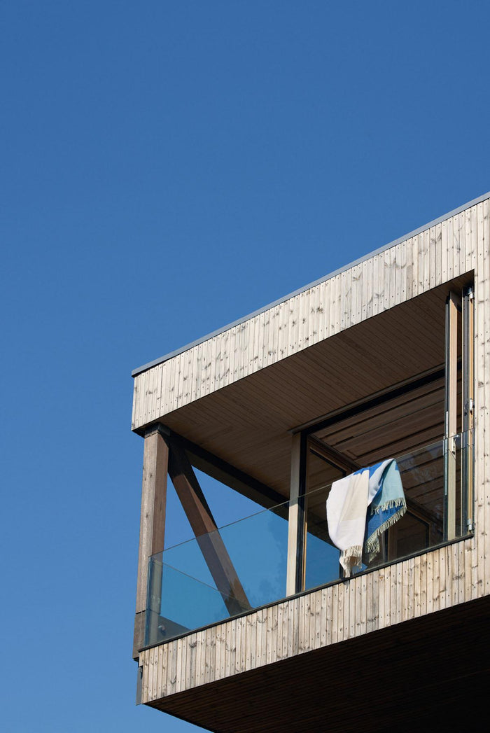 Echo Throw plaid 170x130 rood