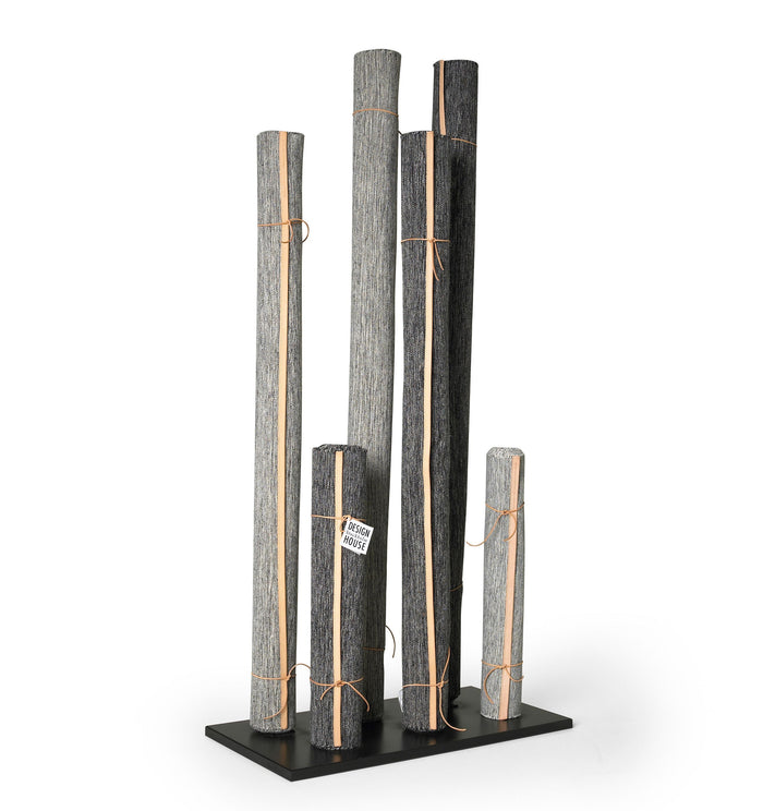 Björk vloerkleed medium donkergrijs 80x250