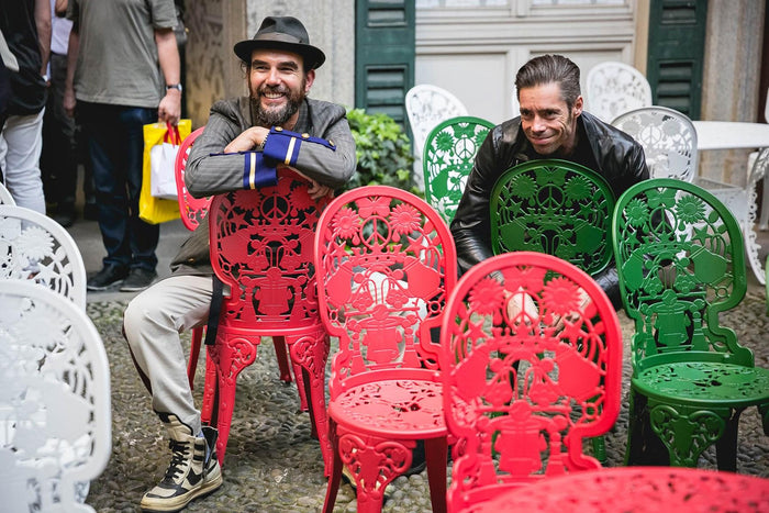 Industry Garden tuinstoel met armleuning zwart