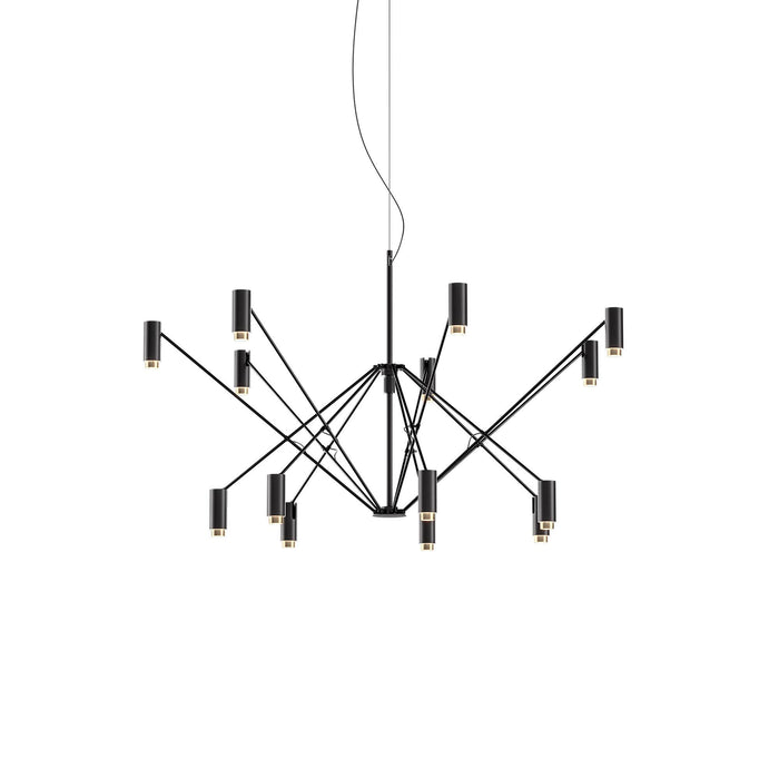 Marset The W hanglamp Ø200 LED zwart|ivoor