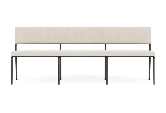 FÉST Monday eetbank 200 zwart Royal 160 magnolia