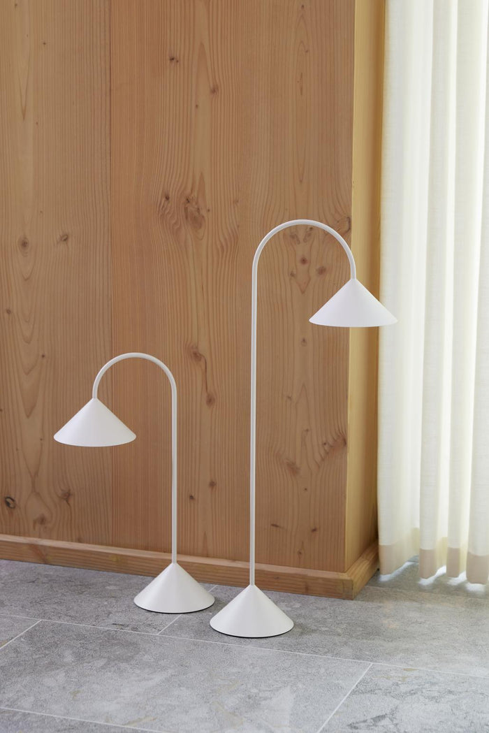 Frandsen Grasp tafellamp H47 LED oplaadbaar matt petroleum