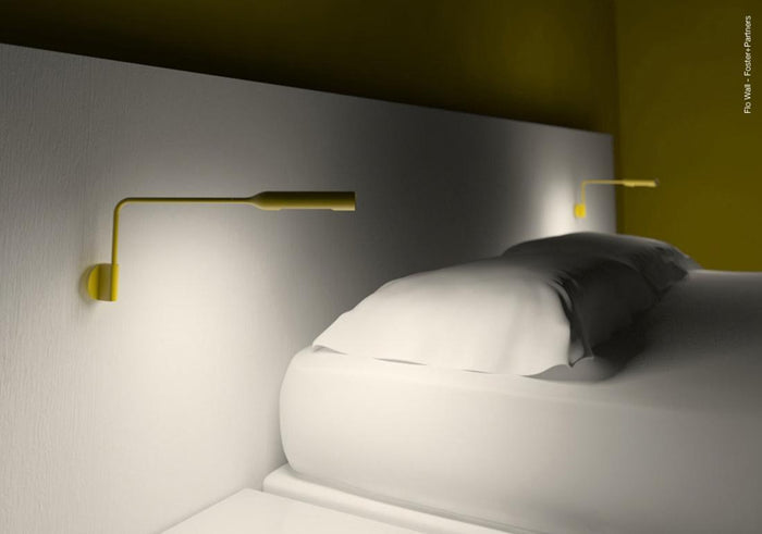 Lumina Flo Wall wandlamp LED 2700K geel