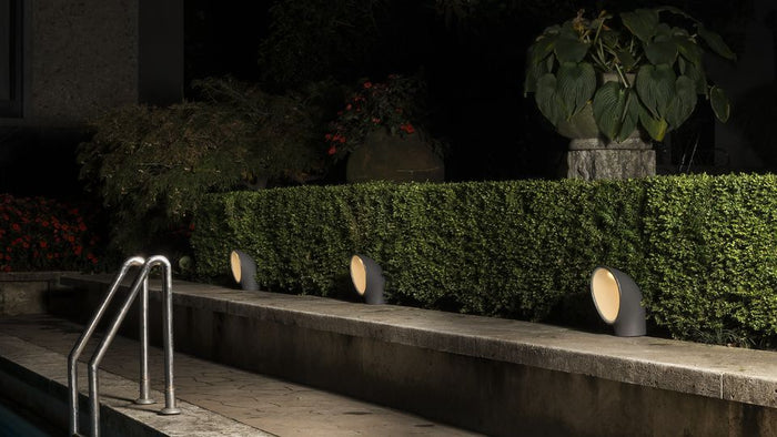 Piroscafo sokkellamp LED grijs