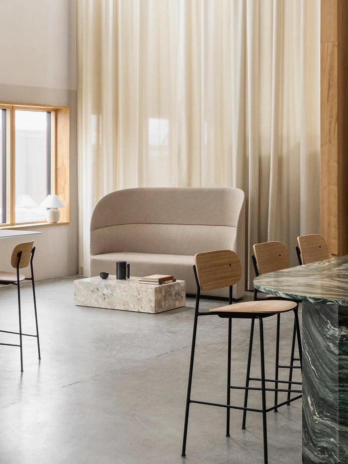 Audo Copenhagen Co Bar barkruk H104,5 donker eiken