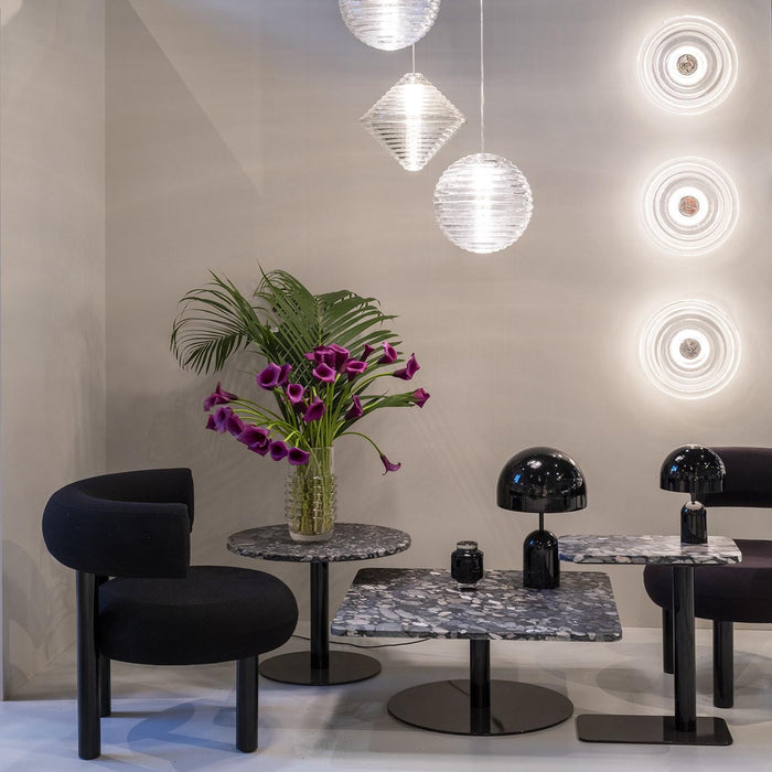 Tom Dixon Press Sphere hanglamp LED Ø30 transparant