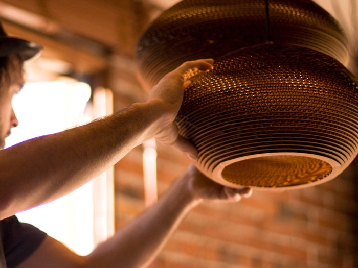 Graypants Scraplights Disc 16 hanglamp Ø43 blond