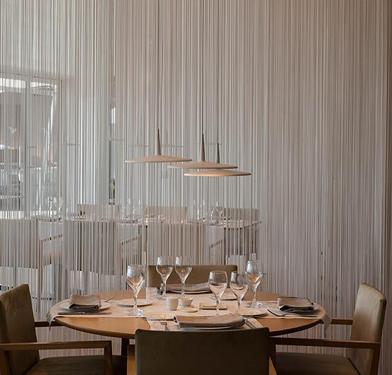 Vibia Skan 0280 cluster hanglamp LED Ø57 Beige M1