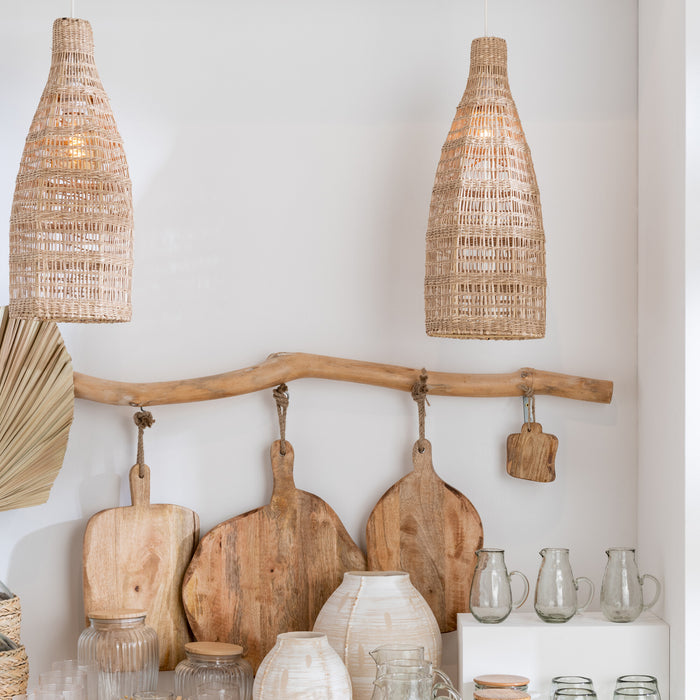 J-Line snijplank Organic Ovaal - hout - naturel - small